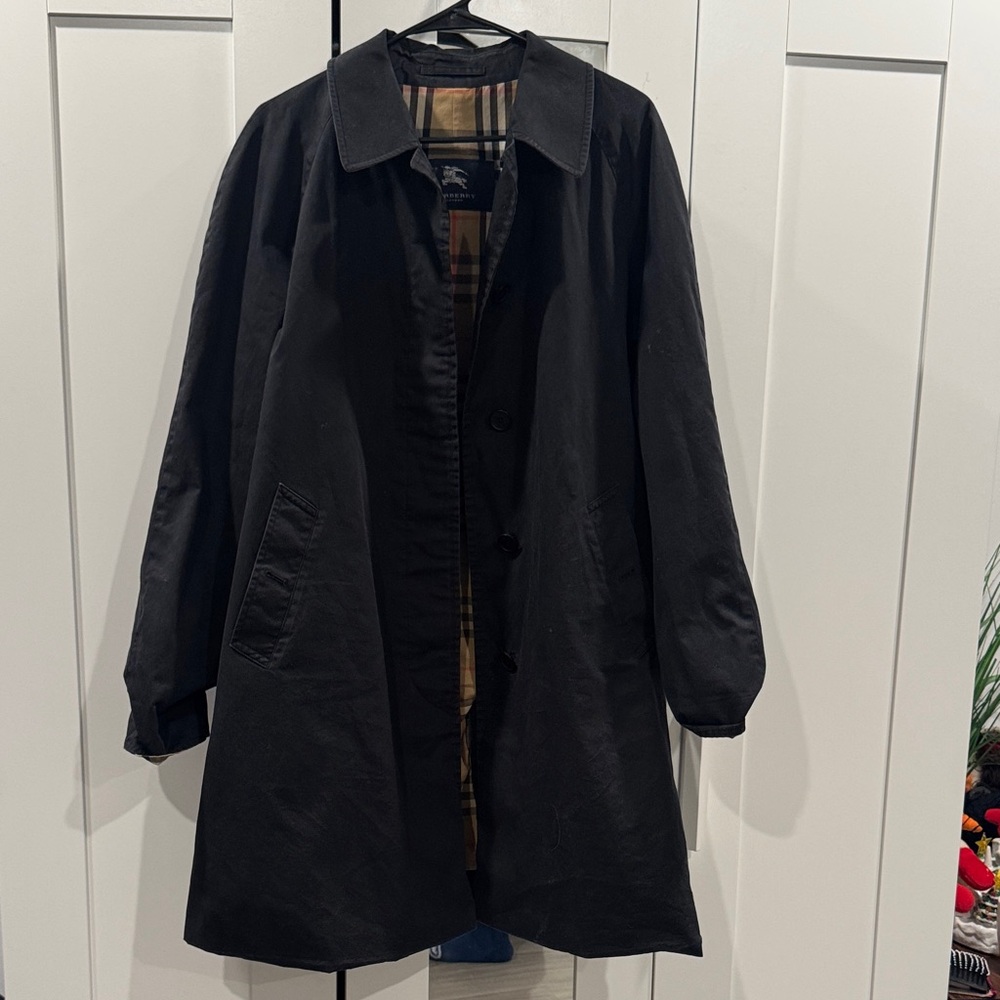 Burberry Black Trench Coat for women